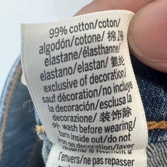 PINK Denim High-Rise Cut Off Jean Shorts - Picture 4 of 13